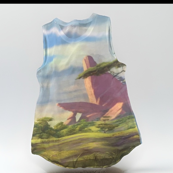 The Lion King Tank Top – Adult Medium – Double-Sided Disney Graphic - Picture 2 of 2